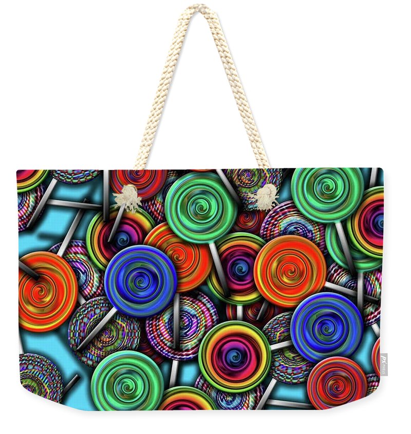 Colorful Lollipops - Weekender Tote Bag