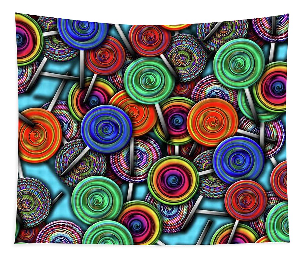 Colorful Lollipops - Tapestry