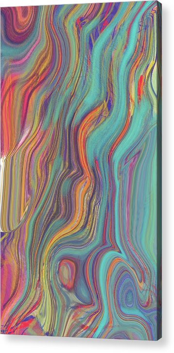 Colorful Sketch - Acrylic Print