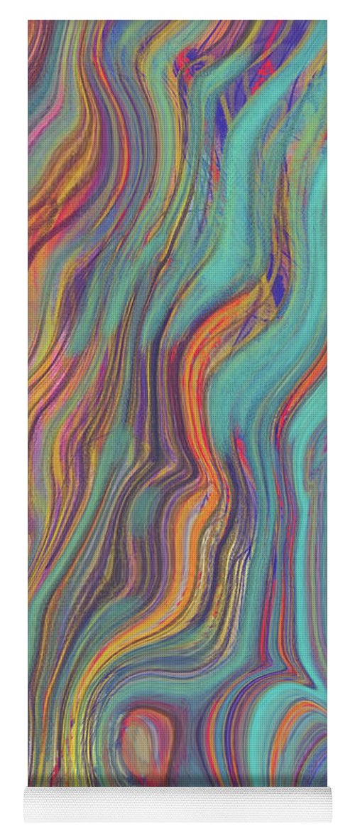 Colorful Sketch - Yoga Mat