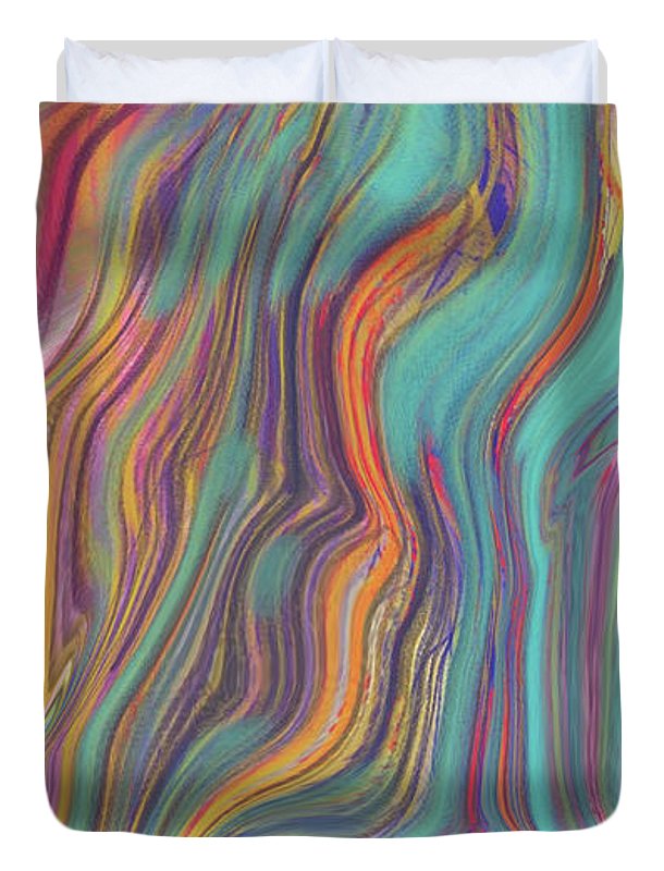 Colorful Sketch - Duvet Cover