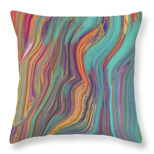 Colorful Sketch - Throw Pillow