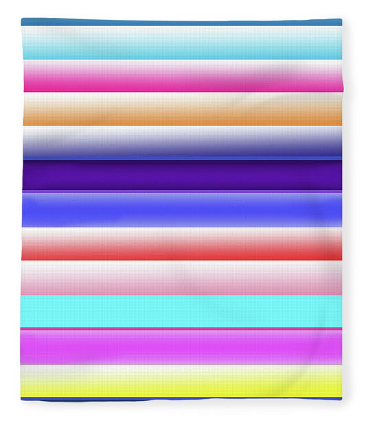 Cotton Candy Stripes - Blanket