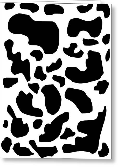 Cow Spots - Greeting Card