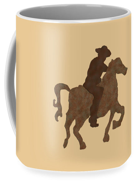Cowboy On A Horse - Mug