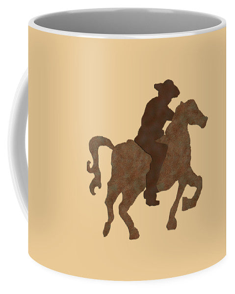 Cowboy On A Horse - Mug