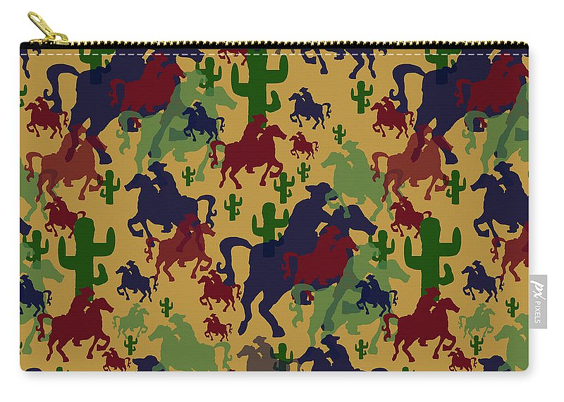 Cowboys Pattern - Carry-All Pouch