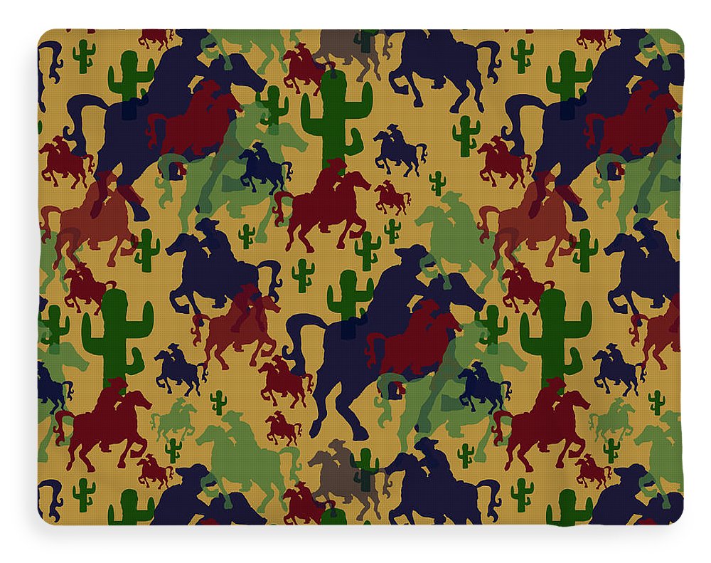 Cowboys Pattern - Blanket
