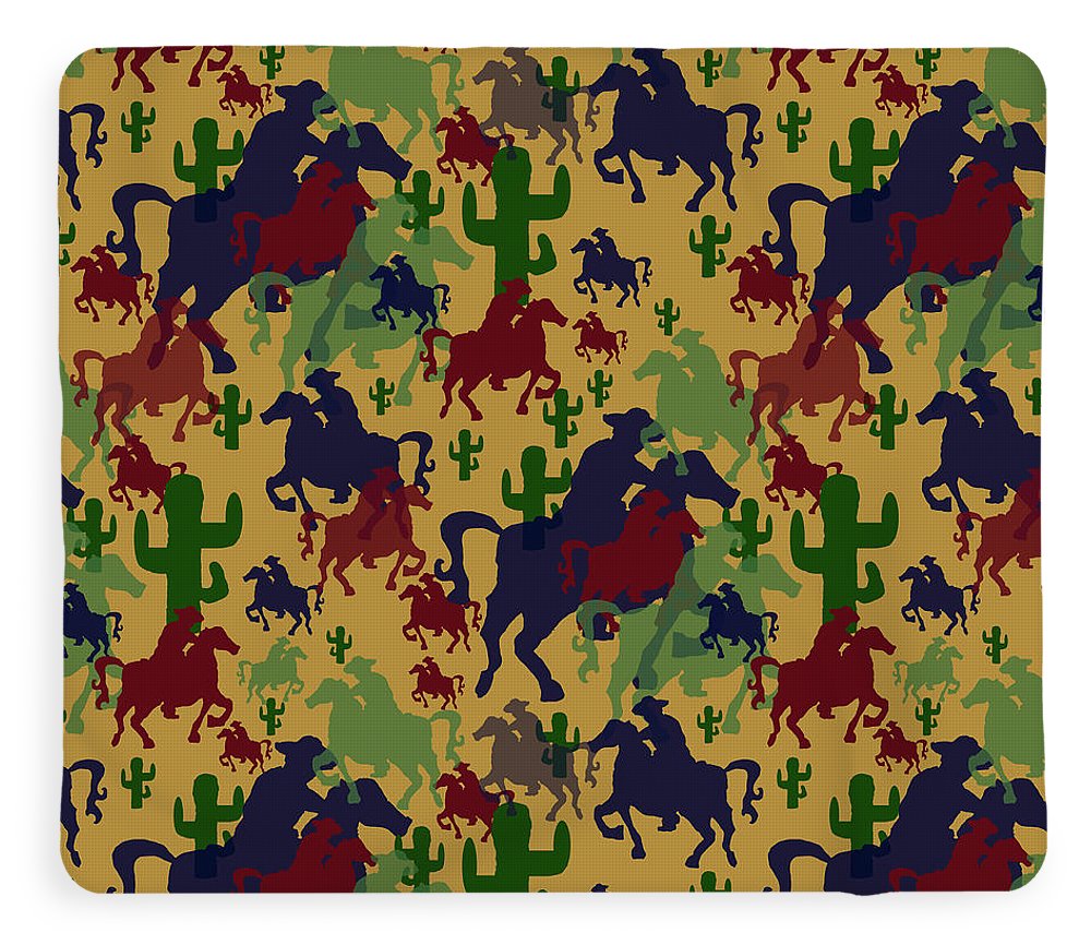 Cowboys Pattern - Blanket