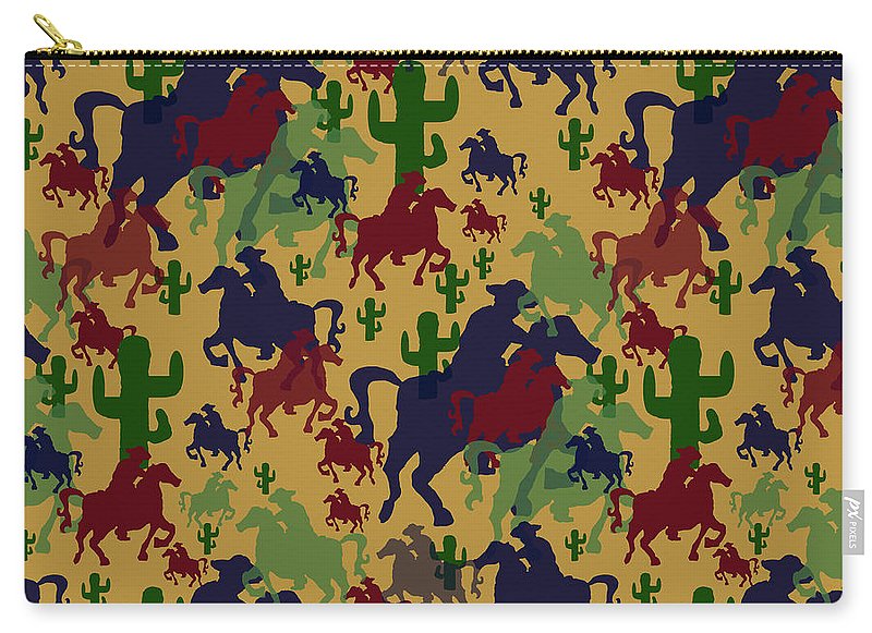 Cowboys Pattern - Carry-All Pouch