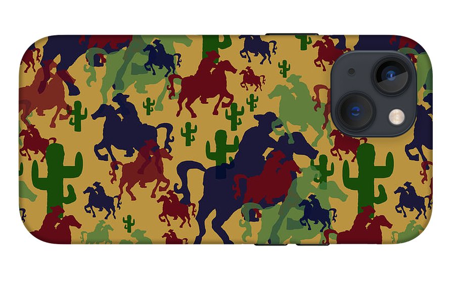 Cowboys Pattern - Phone Case