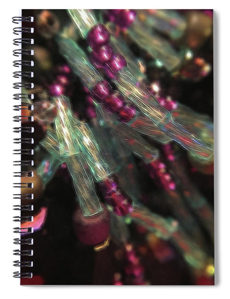 Crafty Jewelry Captures LIght - Spiral Notebook