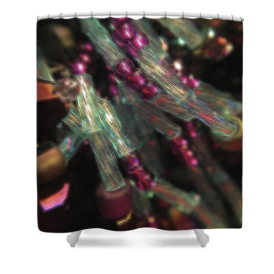 Crafty Jewelry Captures LIght - Shower Curtain