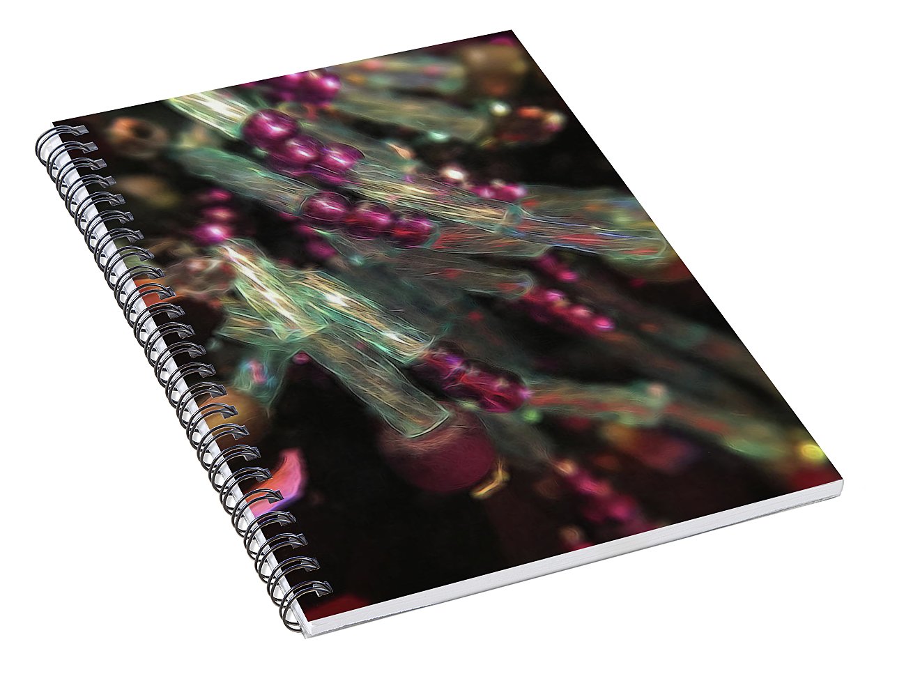 Crafty Jewelry Captures LIght - Spiral Notebook