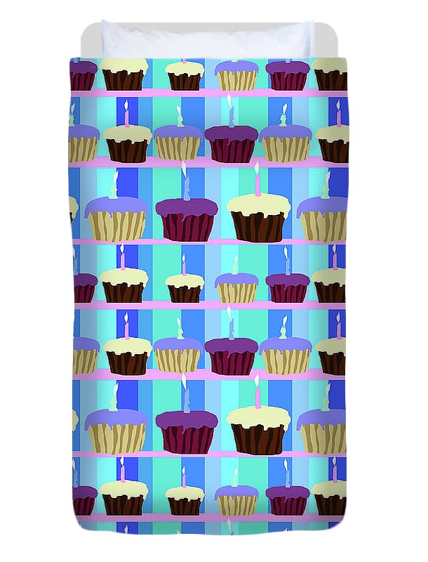 Cupcakes Pattern - Duvet Cover