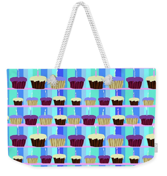 Cupcakes Pattern - Weekender Tote Bag