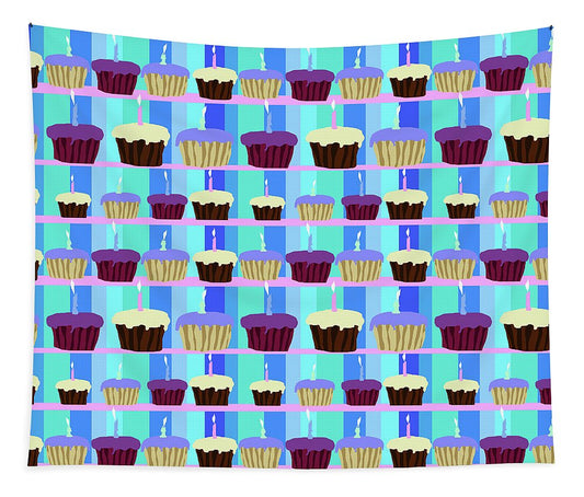 Cupcakes Pattern - Tapestry