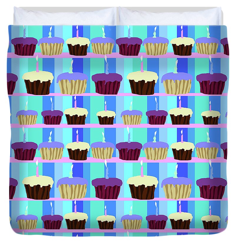 Cupcakes Pattern - Duvet Cover