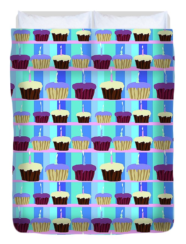 Cupcakes Pattern - Duvet Cover