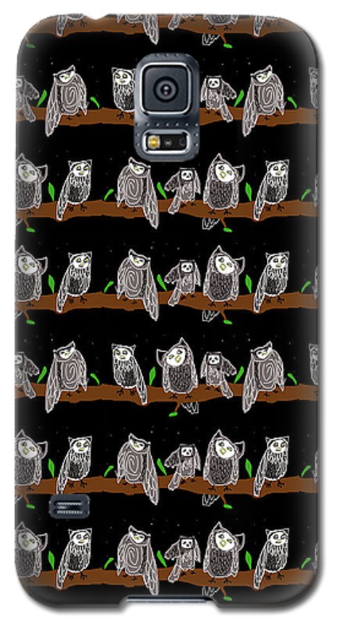 Cute Owls Pattern - Phone Case