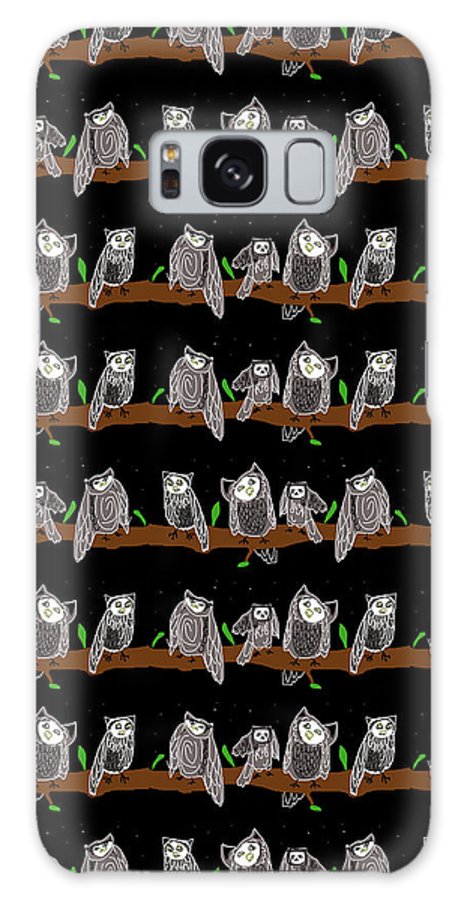 Cute Owls Pattern - Phone Case