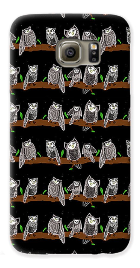 Cute Owls Pattern - Phone Case