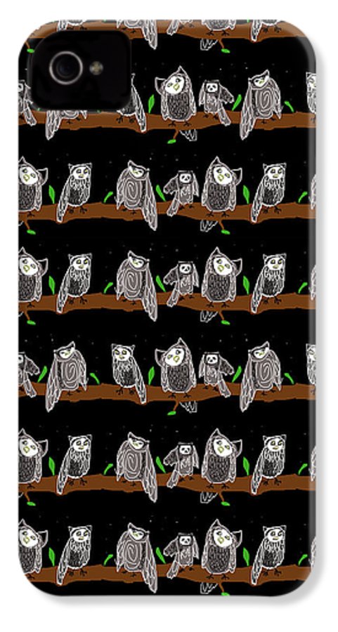 Cute Owls Pattern - Phone Case