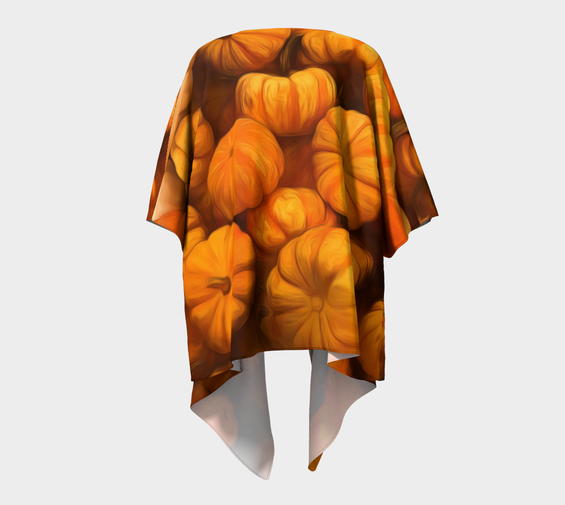Pumpkin Draped Kimono