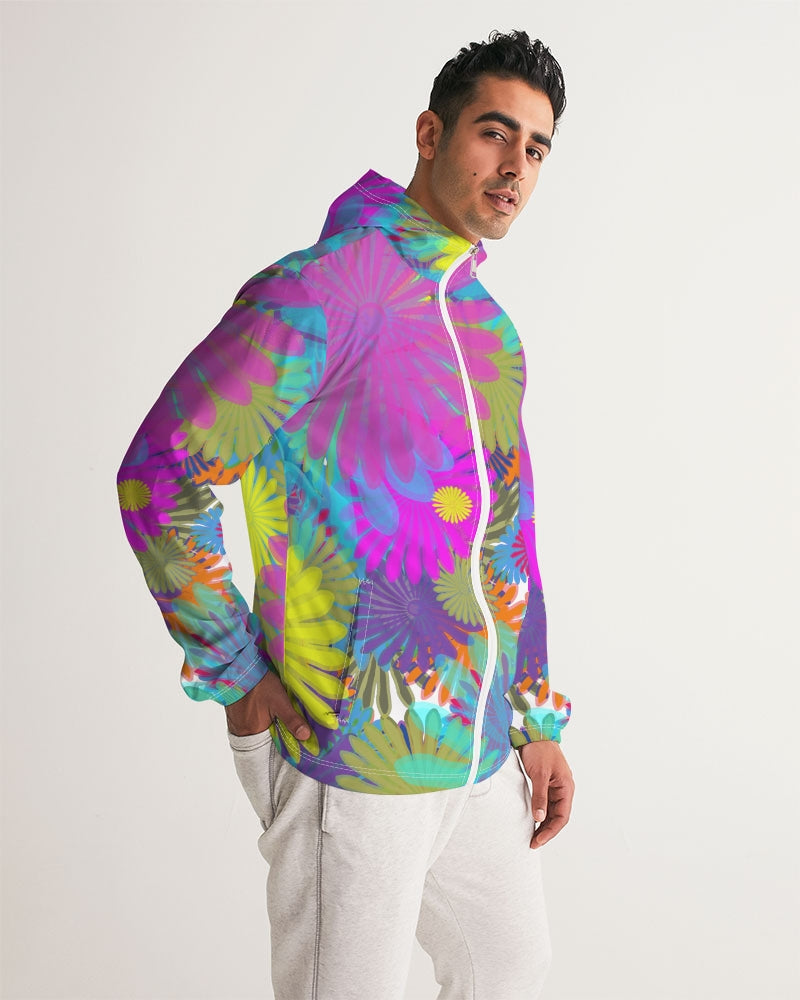 Daisy Festival Men's Windbreaker