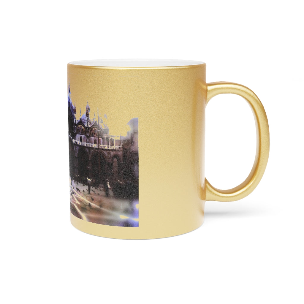 San Marco Cathedral Metallic Mug (Silver\Gold)