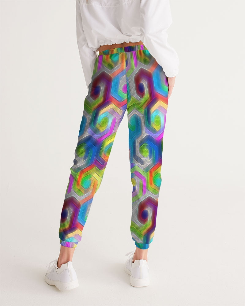 Colorful Hexagons Women's Track Pants