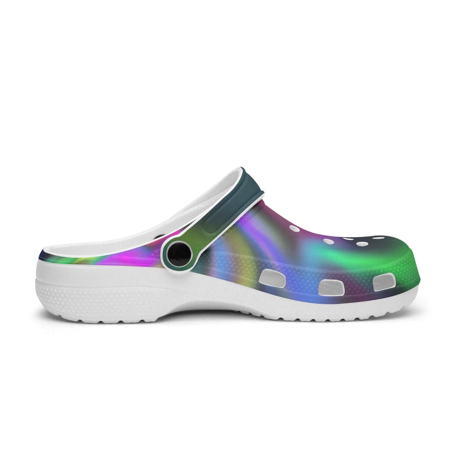 Soft Blend Color Wheel 413. All Over Printed Clogs