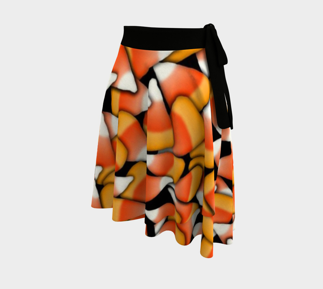 Candy Corn Wrap Skirt