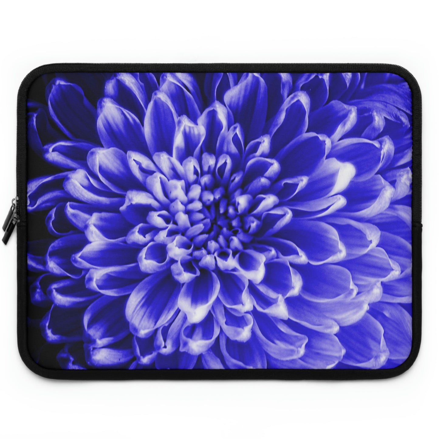 Blue Chrysanthemum Laptop Sleeve