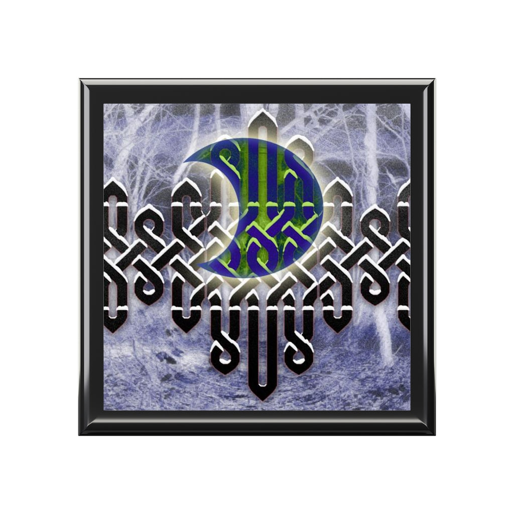 Celtic Midnight Blues Jewelry Box