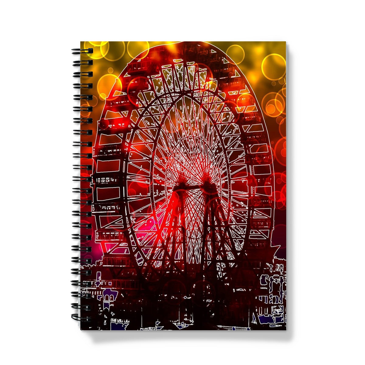 Bokeh Light Ferris Wheel Notebook