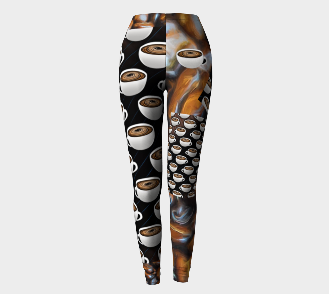 Coffee Collage Leggings