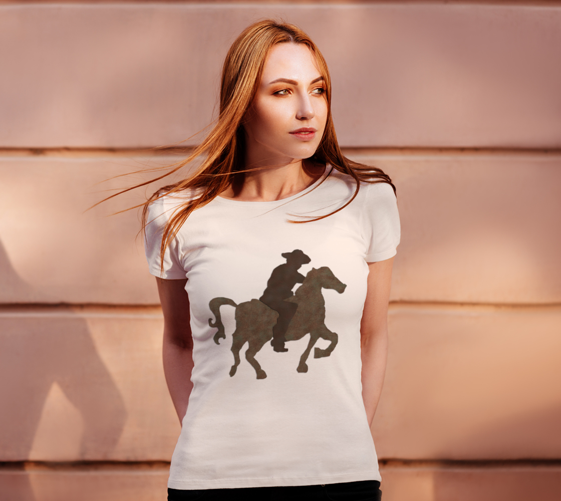 Cowboy On A Horse T-Shirt