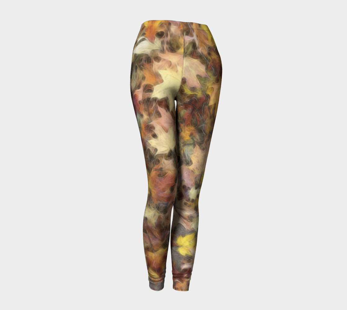 Light October Leaves Leggings