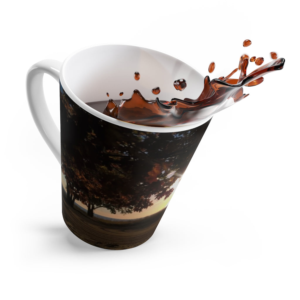 Nine Oclock Sunrise Latte Mug