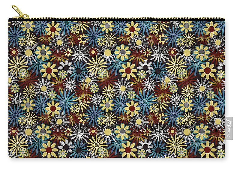 Daisies Pattern Variation 1 - Carry-All Pouch