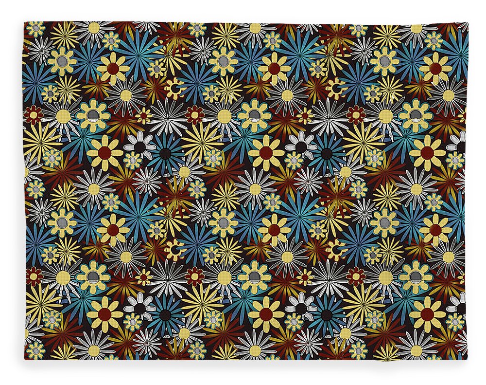 Daisies Pattern Variation 1 - Blanket