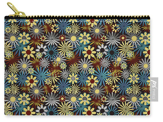 Daisies Pattern Variation 1 - Carry-All Pouch
