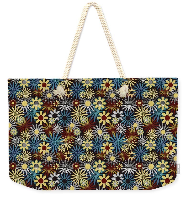 Daisies Pattern Variation 1 - Weekender Tote Bag