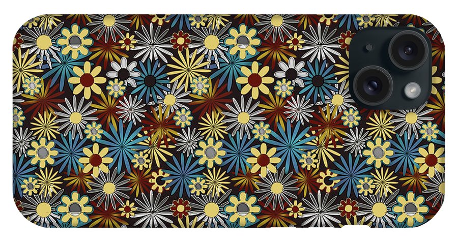 Daisies Pattern Variation 1 - Phone Case