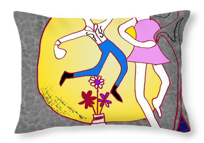 Dancin In The Moonlight - Throw Pillow