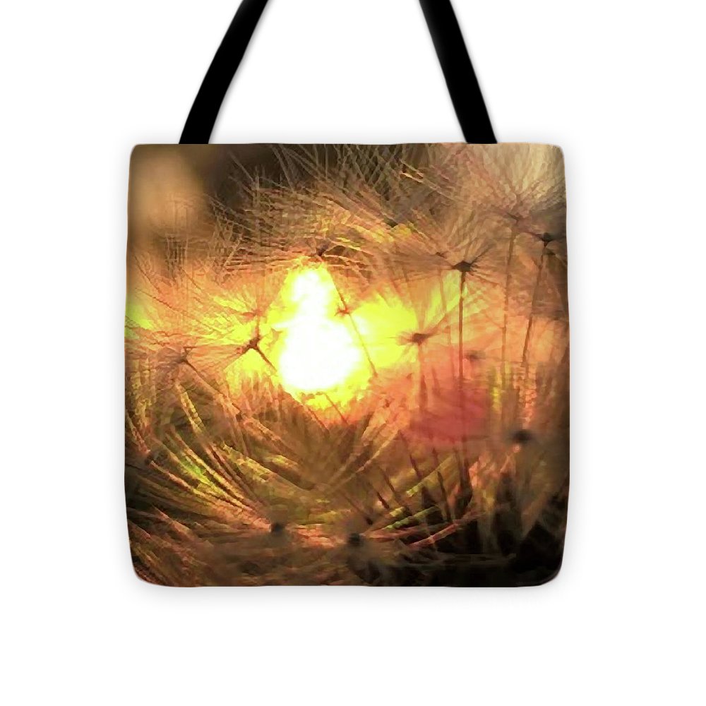 Dandelion Sunrise Wish - Tote Bag