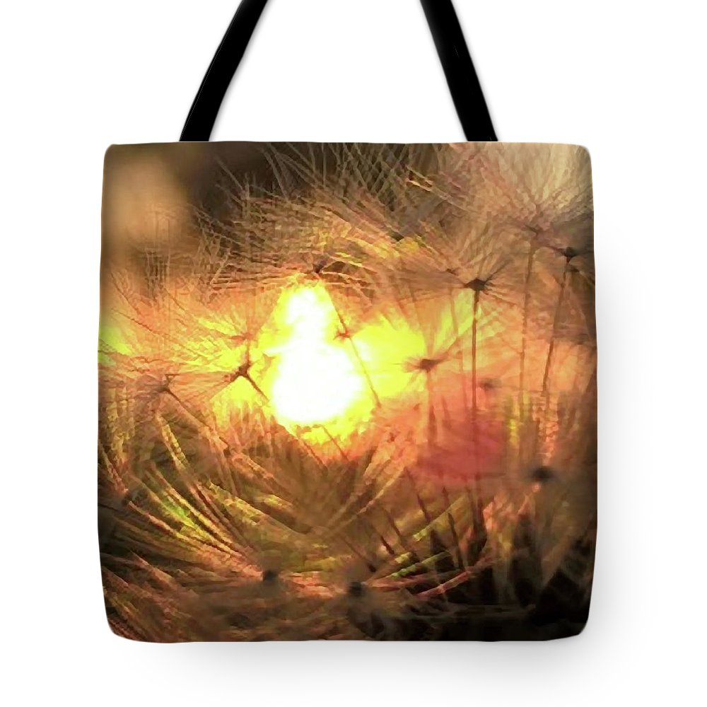 Dandelion Sunrise Wish - Tote Bag