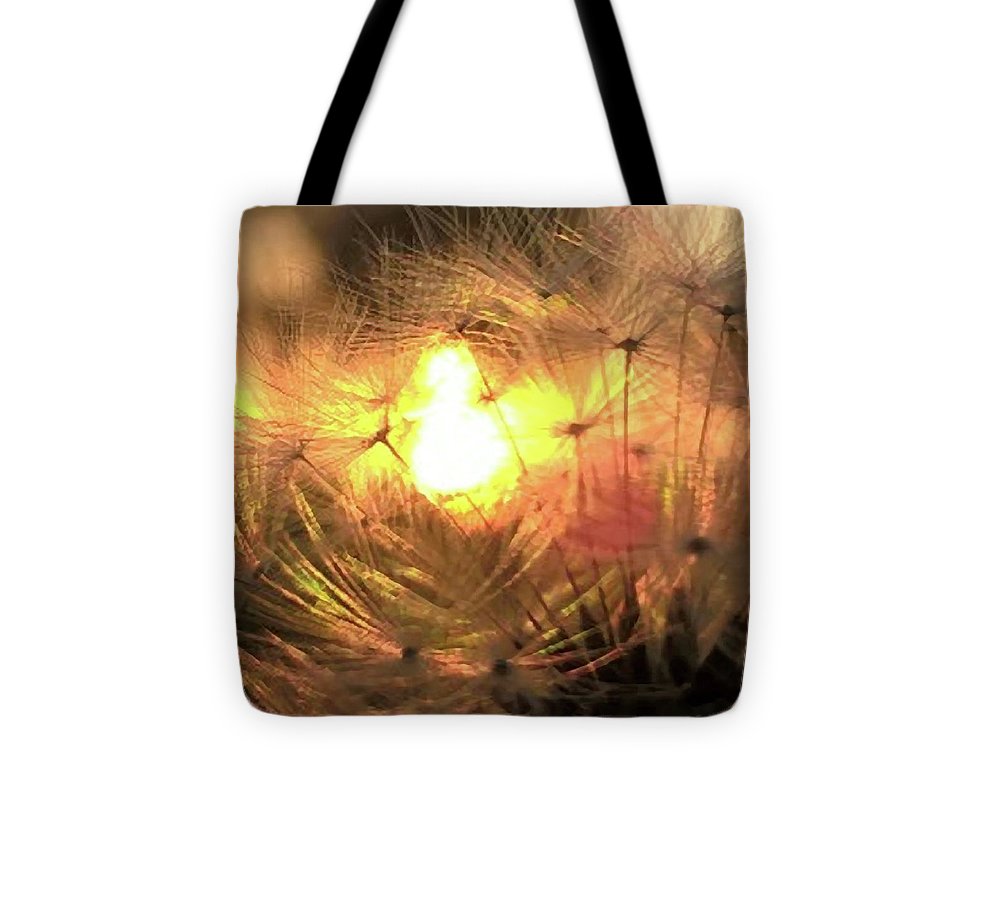 Dandelion Sunrise Wish - Tote Bag