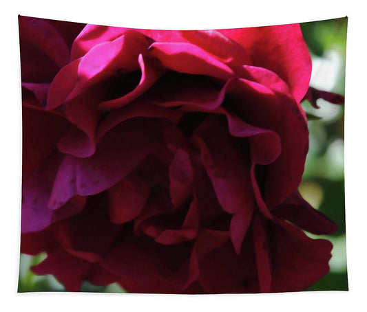 Dark Pink Flower - Tapestry